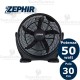 Ventilatore da tavolo/ parete ZBF03CM Zephir