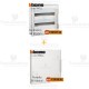 Centralino da parete serie wall F305PT36  + portello bianco f305b36