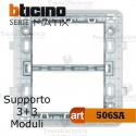 Supporto 3+3 moduli Bticino Màtix