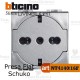 Presa FLAT standard tedesco Tech Bticino LivingLight