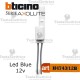 Spia Led Blu 12Vac per moduli Assiali Bticino