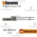 Spia Led Bianca 12Vac per moduli Assiali Bticino