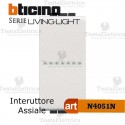 Interruttore assiale 1P Bianco Bticino LivingLight