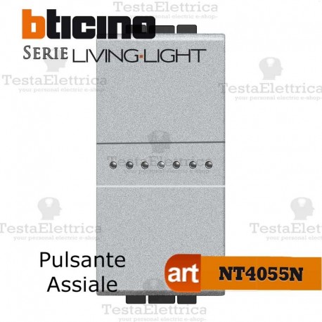 Pulsante assiale 1P Tech Bticino LivingLight