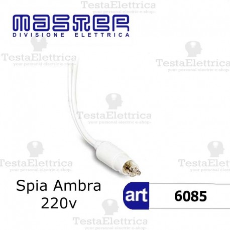 lampadina Ambra 220 volt per moduli Basculanti master e Bticino