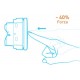 bticino l4051m2n Interruttore 1P largo 2 moduli Bticino living light antracite