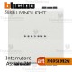 Interruttore 1P 2 moduli n4051m2n Bticino LivingLight Bianco