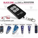 Telecomando compatibile NOVOFERM auto apprendente BlackOne