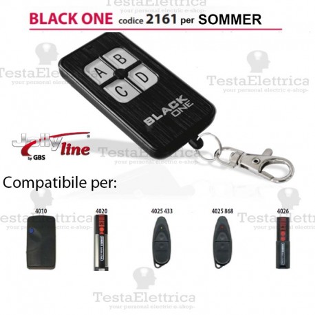 Black One 2161 Radiocomando compatibile SOMMER Gbs JollyLine