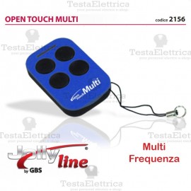 Radiocomando universale auto apprendente codice fisso OPEN TOUCH multi jolly line