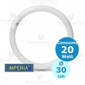 Circolina a LED 20 Watt diam. 30 cm attacco g10q Imperia