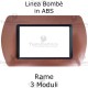 Placchetta Rame  compatibile e adattabile  Bticino Living Light