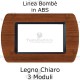 Placchetta Legno Chiaro compatibile e adattabile  Bticino Living Light