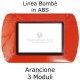 Placchetta Arancione compatibile e adattabile  Bticino Living Light