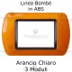 Placchetta Arancio compatibile e adattabile  Bticino Living Light