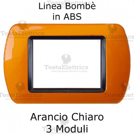 Placchetta Arancio compatibile e adattabile  Bticino Living Light