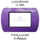 Placchetta Viola compatibile e adattabile  Bticino Living Light