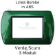 Placchetta Verde Scuro  compatibile e adattabile  Bticino Living Light