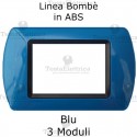 Placca in ABS Blu compatibile con serie Bticino Living Light