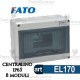 Centralino IP65 8 moduli FATO