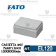 Cassetta di derivazione a pareti lisce 120X80X50 mm FATO
