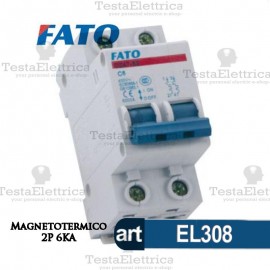 Interruttore magnetotermico 2P C10A 220V FATO