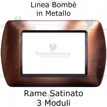 Placchetta compatibile Living Rame 