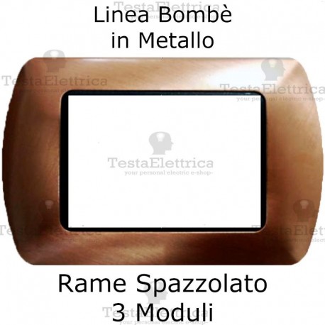 Placchetta compatibile Living Rame 