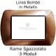 Placchetta compatibile Living Rame 