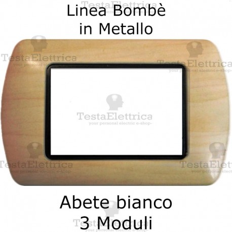 Placchetta compatibile Living Abete Chiaro 