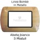 Placchetta compatibile Living Abete Chiaro 