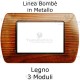 Placchetta compatibile Living legno
