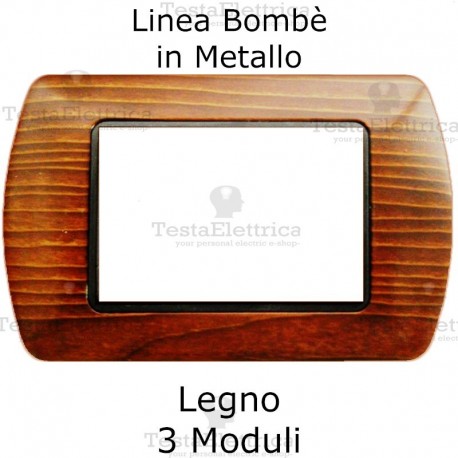 Placchetta compatibile Living legno