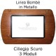 Placchetta compatibile Living Ciliegio Scuro 