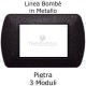 Placchetta compatibile Living color Pietra