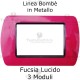 Placchetta adattabile bticino Living Light Fucsia