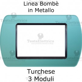 Placchetta adattabile bticino Living Light Turchese 