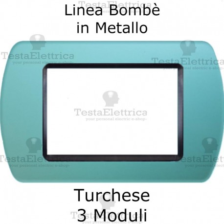 Placchetta adattabile bticino Living Light Turchese 