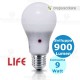 Lampadina led sensore crepuscolare 9 watt life