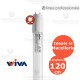 wiva 12100160 Tubo a led rosa macellerie  120 cm 