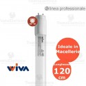 Tubo a led rosa per macellerie 120 cm Wiva