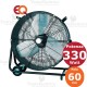 Ventilatore metallico con  ruote 