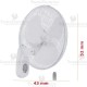 ventilatore da parete con oscillazione