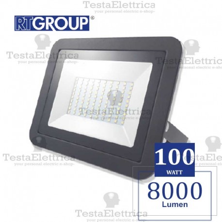 Proiettore a Led 100 watt IP65 Black