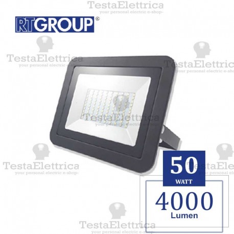Proiettore a Led 50 watt IP65 Black