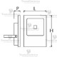 Proiettore a Led 10 watt IP65 Black