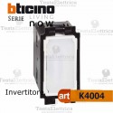Invertitore 1P 10 AX, 250 Va.c. morsetti vite/piastrina 1 modulo