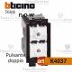 bti k4037 - doppio pulsante tapparelle bticino living now