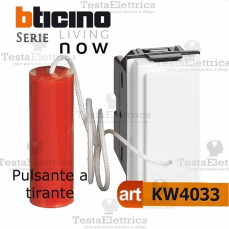 bti kw4033 - pulsante bticino living now