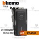 bticino kg4002 - interruttore bipolare bticino living now nero